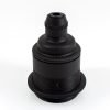 ***Clearance*** ES | E27 | Edison Screw Black Plated Pendant Lampholder with Shade Ring ***Clearance***