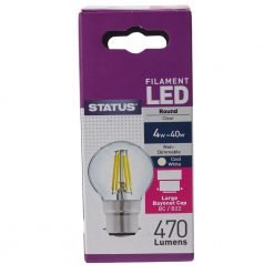 LED BC Golf Ball 4w Filament Lamp 7007209