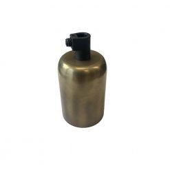 ***Clearance*** E27 Lampholder and Antique Brass Cover ***Clearance***