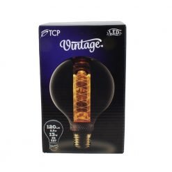 LED ES | E27 Vintage 2.5w TCP Globe 5198091 | Lampspares.co.uk