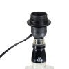 ES | E27 | Edison Screw Lampholder Bottle Adaptor with Lead Black 6188260