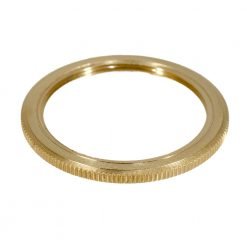 ES | E27 | Edison Screw Satin Gold Shade Ring 5057434