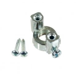 GU10 Lampholder Base Metal With 10mm Thread And Screws 5139682