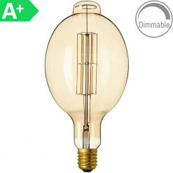 Giant 8w ES Antique Amber LED Filament 4297818 | Lampspares.co.uk