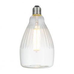 ES | E27 6w Deco Line Crystal Rea Filament LED Lamp 4927750 | Lampspares.co.uk